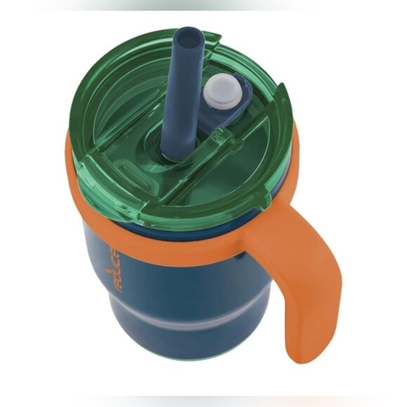 Reduce Coldee 2 Pack Spill-Proof Tumblers with Handle for Kids Ages 3+ 14 oz - Picture 2 of 8